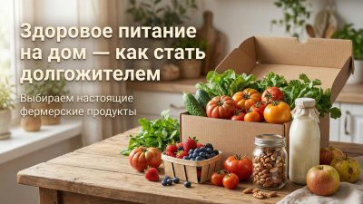 Здоровое питание на дом — как стать долгожителем